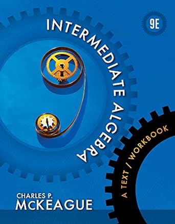 intermediate algebra a text workbook 9th edition charles p mckeague 1133103642, 978-1133103646