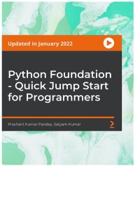 python foundation quick jump start for programmers 1st edition prashant kumar pandey 1803232374,