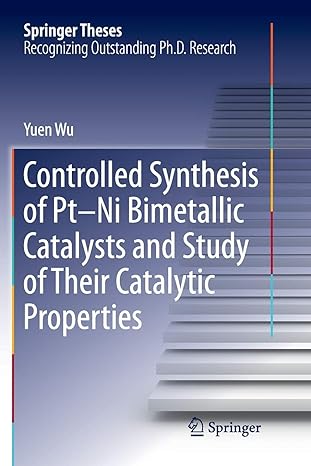 controlled synthesis of pt ni bimetallic catalysts and study of their catalytic properties 1st edition yuen
