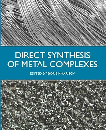 direct synthesis of metal complexes 1st edition boris kharisov 0128110619, 978-0128110614