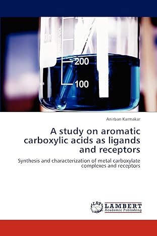 a study on aromatic carboxylic acids as ligands and receptors synthesis and characterization of metal