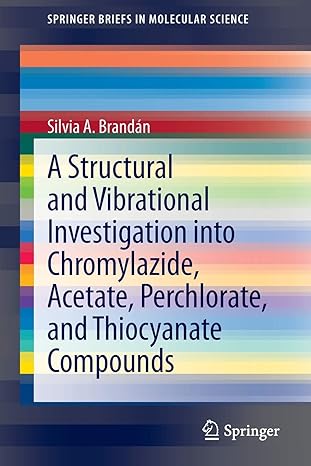 a structural and vibrational investigation into chromylazide acetate perchlorate and thiocyanate compounds