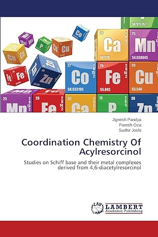coordination chemistry of acylresorcinol studies on schiff base and their metal complexes derived from 4 6
