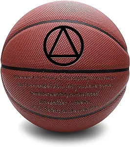 recovery gift personalized engraved basketball indoor/outdoor personalized basketball 29 5 inch sympathy gift