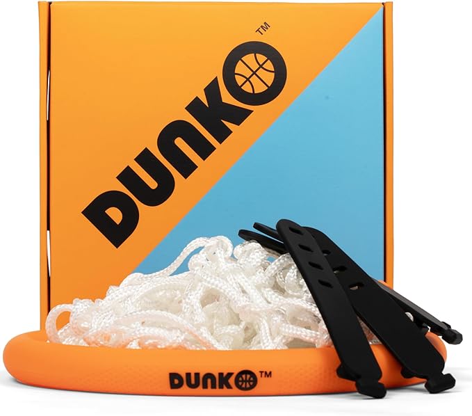 dunko slam skin outdoor net and basketball rim protector gives you all game and no pain protects hands from