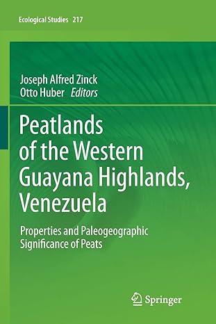 peatlands of the western guayana highlands venezuela properties and paleogeographic significance of peats