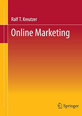 online marketing 1st edition ralf t kreutzer 3658353686, 978-3658353681