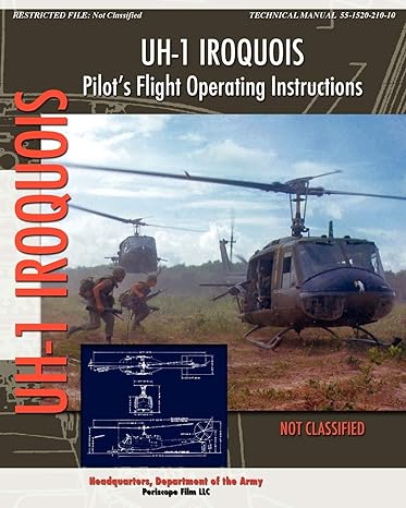uh 1 iroquois pilots flight operating instructions 1st edition headquarters department of the army