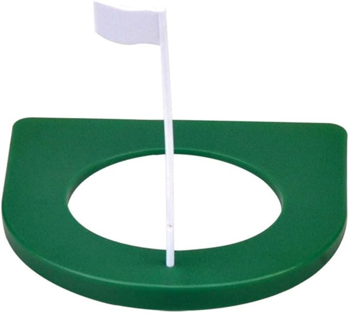 healeep golf putting disc green mug training aids automatic putting cup hole putter with flag golfs balls