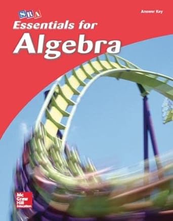 Essentials For Algebra