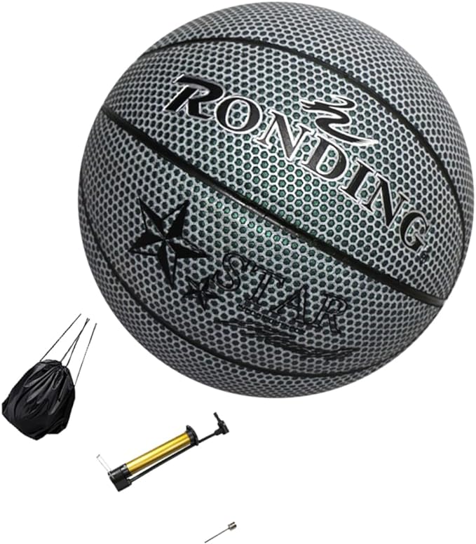 brightfufu 1 set glow basketball luminous basketball pu basketball accessories shine  ?brightfufu b0chk5qbn5