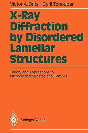 x ray diffraction by disordered lamellar structures theory and applications to microdivided silicates and
