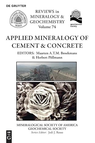 applied mineralogy of cement and concrete volume 74 1st edition maarten a t m broekmans ,herbert p llmann