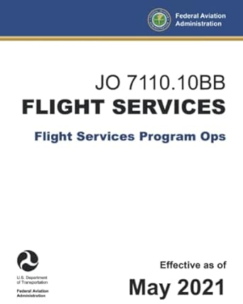 jo 7110 10bb flight services faa air traffic personnel handbook 1st edition u s department of transportation
