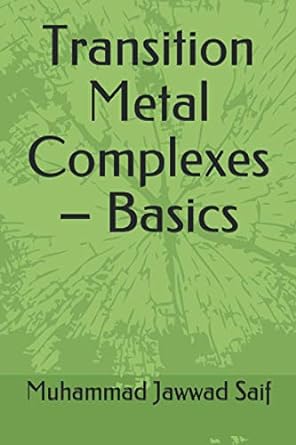 Transition Metal Complexes Basics