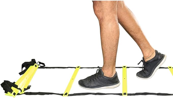 amber sports speed and agility training ladder for high intensity training boxing soccer football lacrosse