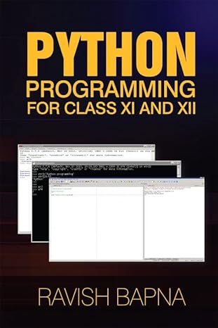 python programming for class xi and xii 1st edition ravish bapna 9384049395, 978-9384049393