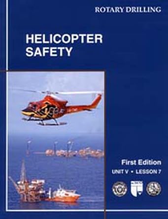 helicopter safety and survival procedures unit v lesson 7 1st edition mildred gerding 0886980755,