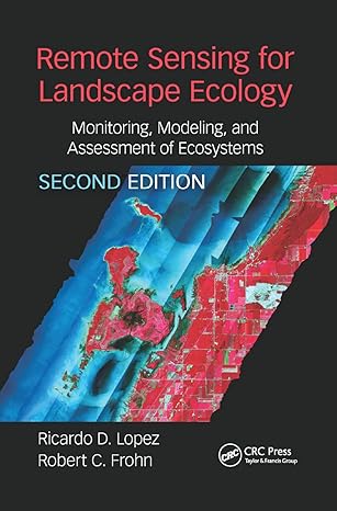 remote sensing for landscape ecology new metric indicators monitoring modeling and assessment of ecosystems