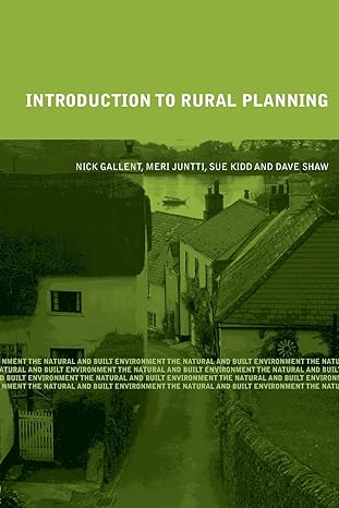 introduction to rural planning 1st edition nick gallent 0415429978, 978-0415429979