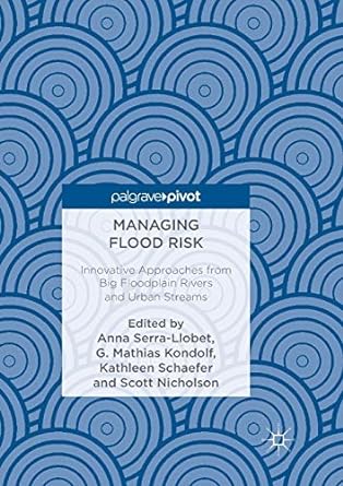 managing flood risk innovative approaches from big floodplain rivers and urban streams 1st edition anna serra