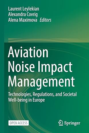 aviation noise impact management technologies regulations and societal well being in europe 1st edition