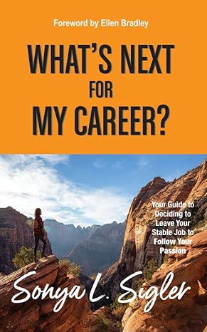 what s next for my career your guide to deciding to leave your stable job to follow your passion 1st edition