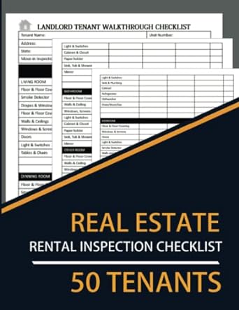 real estate rental inspection checklist 1st edition karl gilles b0b3n3w8ny