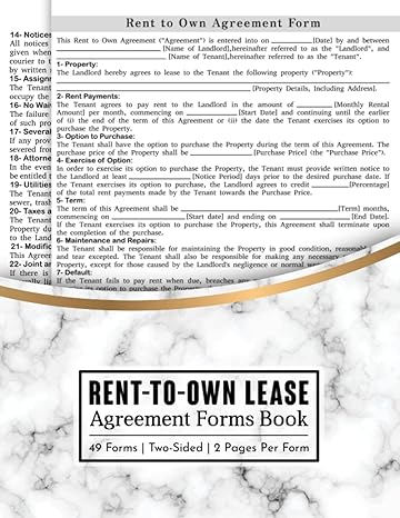rent to own lease agreement forms book 1st edition thomas_garestos log. b0bzf9dcc5