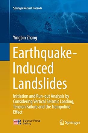 earthquake induced landslides initiation and run out analysis by considering vertical seismic loading tension