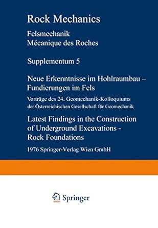 neue erkenntnisse im hohlraumbau fundierungen im fels / latest findings in the construction of underground