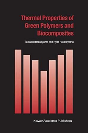 thermal properties of green polymers and biocomposites 2004th edition tatsuko hatakeyama ,hyoe hatakeyama