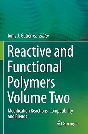 reactive and functional polymers volume two modification reactions compatibility and blends 1st edition tomy