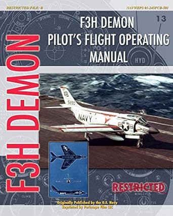 f3h demon pilots flight operating manual 1st edition united states navy 1935327739, 978-1935327738