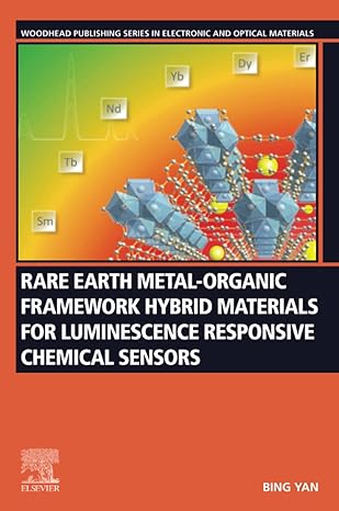 rare earth metal organic framework hybrid materials for luminescence responsive chemical sensors 1st edition