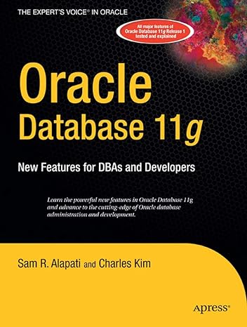 oracle database 11g new features for dbas and developers 1st edition sam alapati ,charles kim 1590599101,
