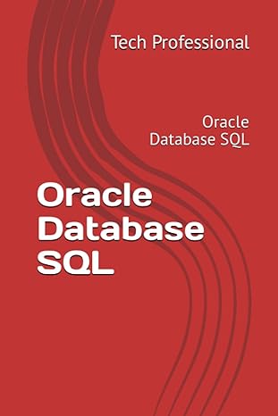 oracle database sql 1st edition tech professional 979-8397853859