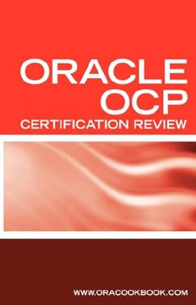 oracle ocp certification review 1st edition oracookbook ,terry sanchez clark 1933804300, 978-1933804309