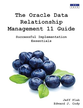 the oracle data relationship management 11 guide successful implementation essentials 1st edition jeff flak