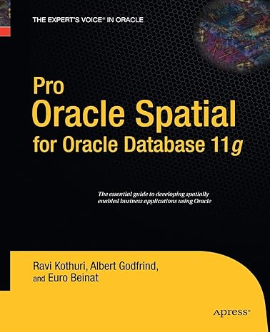 pro oracle spatial for oracle database 11g 1st edition ravikanth kothuri ,albert godfrind ,euro beinat