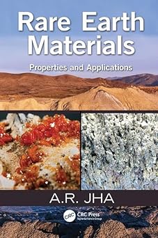 rare earth materials properties and applications 1st edition a r jha 1138033871, 978-1138033870