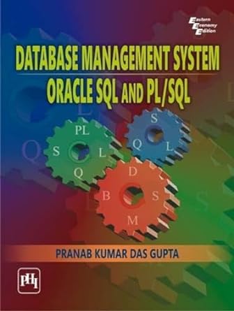 database management system oracle sql and pl/sql 1st edition pranab kumar dasgupta 8120339207, 978-8120339200