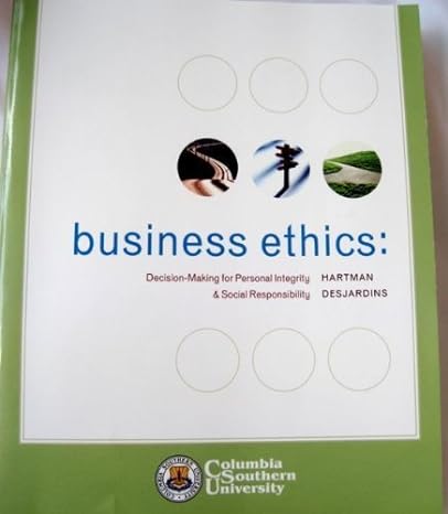 business ethics 1st edition aa b00du7c5s0