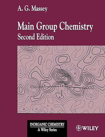 main group chemistry 2nd edition a g massey 0471490393, 978-0471490395