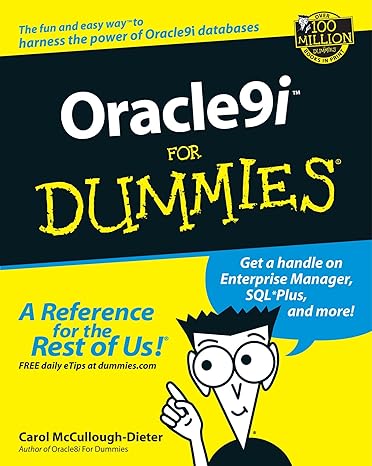 oracle9i for dummies 1st edition carol mccullough dieter ,ned dana b005iuyctm