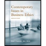contemporary issues in business ethics 1st edition gianmario borio b008cme31a