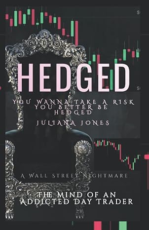 hedged the mind of an addicted day trader 1st edition juliana jones 979-8985322408