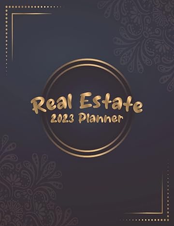 real estate 2023 planner 1st edition unique press b0bhg873wg