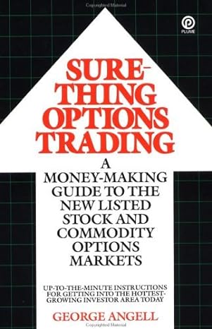 sure thing options trading 1st edition george angell 0452256143, 978-0452256149