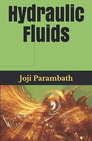 hydraulic fluids 1st edition joji parambath 979-8653627071
